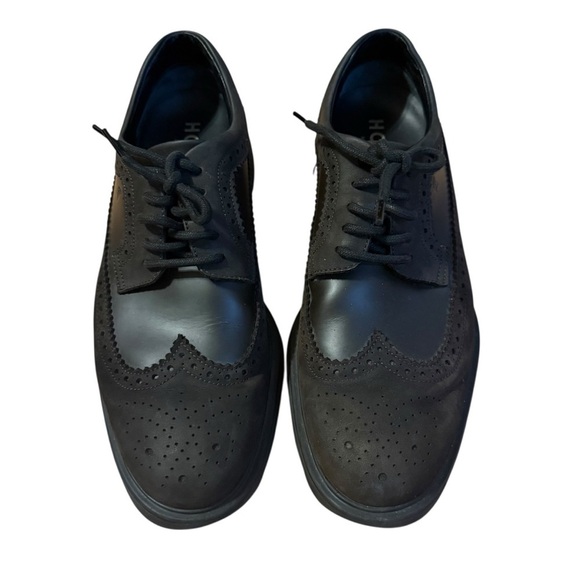 Hogan New Route Brogues in Brown Leather/Suede Size US 7 main image 7